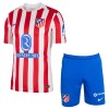 Maillot de Supporter Atlético Madrid Domicile 2025-26 Pour Enfant